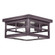Flush One Light Flush Mount in Dark Brass (196|4304DBMEDCSG)