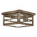 Flush One Light Flush Mount in Dark Antique Brass (196|4304DABMEDCLR)