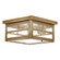 Flush One Light Flush Mount in Antique Brass (196|4304ABMEDFST)