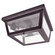 Flush Two Light Flush Mount in Dark Brass (196|4204DBMED2FST)