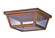 Flush Two Light Flush Mount in Dark Antique Brass (196|4204DABMED2SMG)