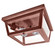 Flush Two Light Flush Mount in Antique Copper (196|4204ACMED2SMG)