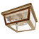 Flush Two Light Flush Mount in Antique Brass (196|4204ABMED2FST)