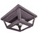 Flush One Light Flush Mount in Dark Brass (196|4104DBMEDCSG)