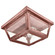 Flush One Light Flush Mount in Antique Copper (196|4104ACMEDFST)
