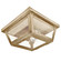 Flush One Light Flush Mount in Antique Brass (196|4104ABMEDFST)