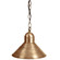 Barn One Light Hanging Lantern in Antique Brass (196|3442ABMED)