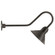 Barn One Light Wall Mount in Dark Brass (196|3429DBMED)
