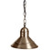 Barn One Light Hanging Lantern in Dark Antique Brass (196|3422DABMED)