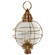 Round Three Light Post Mount in Antique Brass (196|2863ABLT3CSG)