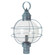 Round One Light Post Mount in Verdi Gris (196|2853VGMEDCLR)