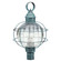 Round Three Light Post Mount in Verdi Gris (196|2853VGLT3OPT)
