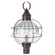 Round One Light Post Mount in Dark Brass (196|2853DBMEDOPT)