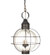 Round Three Light Hanging Lantern in Dark Brass (196|2852DBLT3OPT)