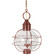 Round Three Light Hanging Lantern in Antique Copper (196|2852ACLT3CLR)