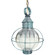 Round One Light Hanging Lantern in Verdi Gris (196|2842VGMEDOPT)