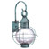 Round One Light Wall Mount in Verdi Gris (196|2841VGMEDCLR)