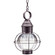 Round One Light Hanging Lantern in Dark Brass (196|2832DBMEDOPT)