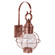 Round One Light Wall Mount in Antique Copper (196|2831ACMEDCSG)