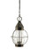 Bosc Two Light Hanging Lantern in Dark Brass (196|2742DBLT2CLR)