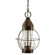 Bosc Two Light Hanging Lantern in Dark Antique Brass (196|2742DABLT2CSG)