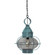 Onion One Light Hanging Lantern in Verdi Gris (196|2572VGMEDCSG)