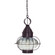 Onion One Light Hanging Lantern in Dark Brass (196|2572DBMEDOPT)