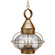 Onion Two Light Hanging Lantern in Antique Brass (196|2572ABLT2CSG)