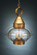 Onion Two Light Hanging Lantern in Antique Brass (196|2572ABLT2CLR)