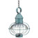 Onion One Light Hanging Lantern in Verdi Gris (196|2542VGMEDOPT)