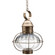 Onion One Light Hanging Lantern in Dark Antique Brass (196|2542DABMEDOPT)