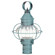 Onion One Light Post Mount in Verdi Gris (196|2533VGMEDOPT)