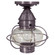 Onion One Light Flush Mount in Dark Brass (196|2524DBMEDCSG)
