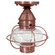 Onion One Light Flush Mount in Antique Copper (196|2524ACMEDCLR)