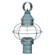 Onion One Light Post Mount in Verdi Gris (196|2523VGMEDCSG)