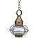 Onion One Light Hanging Lantern in Dark Antique Brass (196|2522DABMEDCSG)