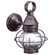 Onion One Light Wall Mount in Dark Brass (196|2515DBMEDCLRNS)