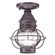 Onion One Light Flush Mount in Dark Brass (196|2514DBMEDCSG)