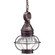 Onion One Light Hanging Lantern in Dark Brass (196|2512DBMEDOPT)