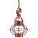 Onion One Light Hanging Lantern in Antique Copper (196|2512ACMEDCLR)