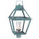Uxbridge Three Light Post Mount in Verdi Gris (196|2253VGLT3CSG)