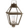 Uxbridge Three Light Post Mount in Dark Antique Brass (196|2253DABLT3FST)