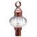 Cageless One Light Post Mount in Antique Copper (196|2043ACMEDOPT)