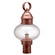 Cageless One Light Post Mount in Antique Copper (196|2043ACMEDCLR)