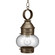 Cageless One Light Hanging Lantern in Dark Antique Brass (196|2032DABMEDCSG)