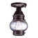 Cageless One Light Flush Mount in Dark Brass (196|2014DBMEDCSG)