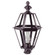 Boston One Light Post Mount in Dark Brass (196|1623DBCIMSMG)