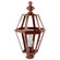 Boston One Light Post Mount in Antique Copper (196|1623ACCIMSMG)