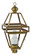 Boston One Light Post Mount in Antique Brass (196|1273ABCIMCLR)