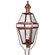 Boston Three Light Post Mount in Antique Copper (196|1253ACLT3CSG)
